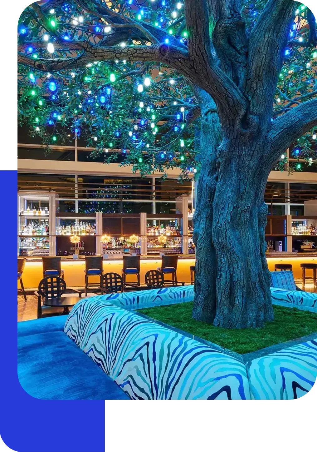 Hotel lobby